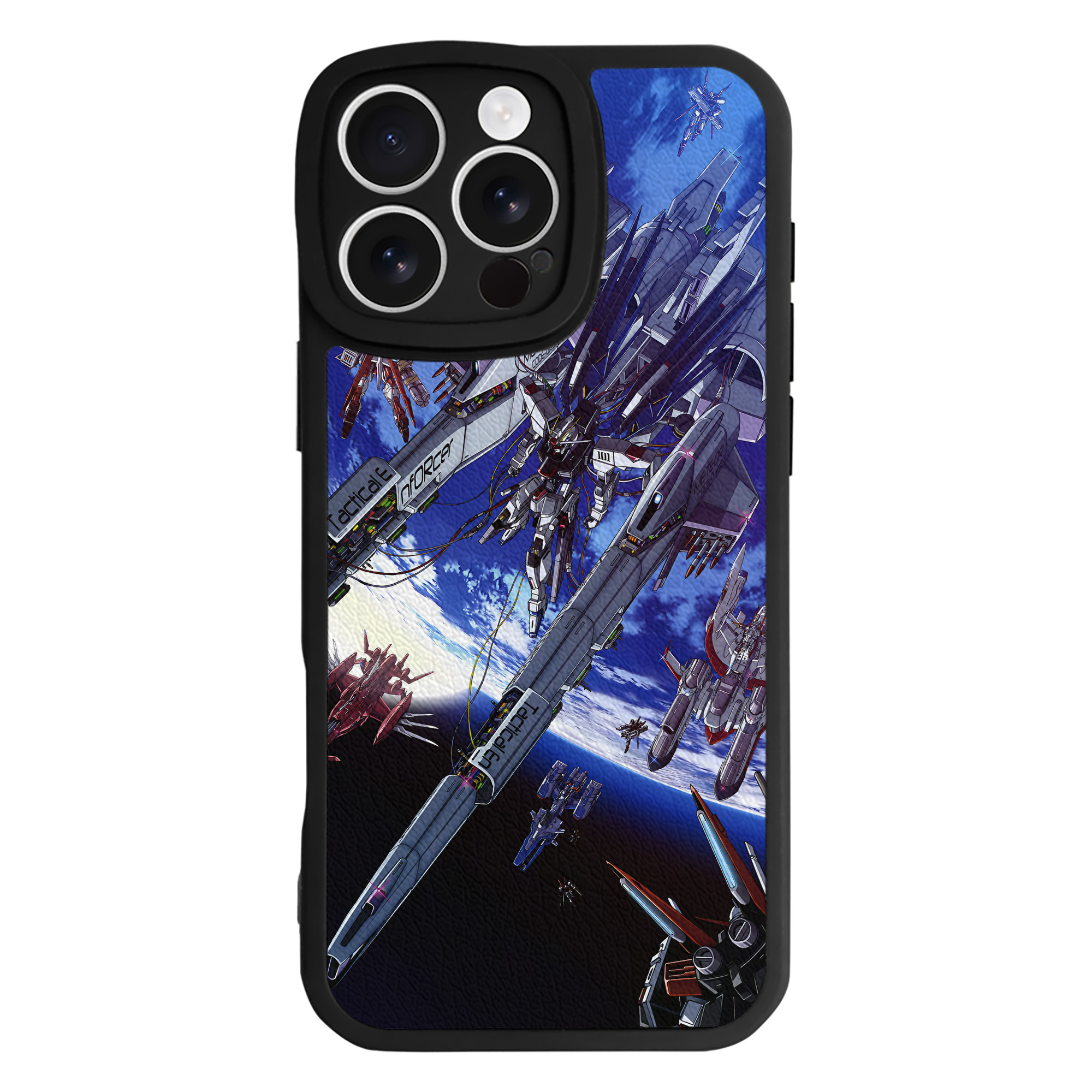 （画像用） 機動戦士ガンダム Mobile Suit Gundam 【iPhone 16シリーズ対応】シリコンスマホケース（レザー調） 材質：シリコン